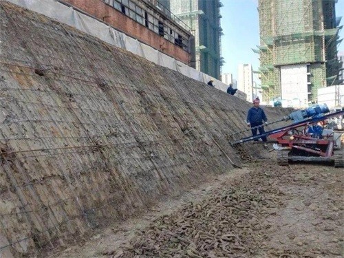 汝城建筑边坡支护